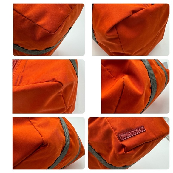 Prada - Authentic - Mini Duffle Orange - Picture 13 of 16